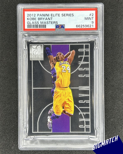 KOBE BRYANT - 2012 PANINI ELITE SERIES GLASS MASTERS