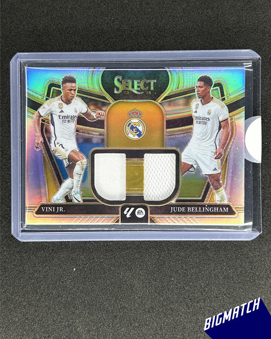 Vini Jr. & Jude Bellingham - 2023-24 PANINI SELECT LA LIGA SOCCER - PATCH