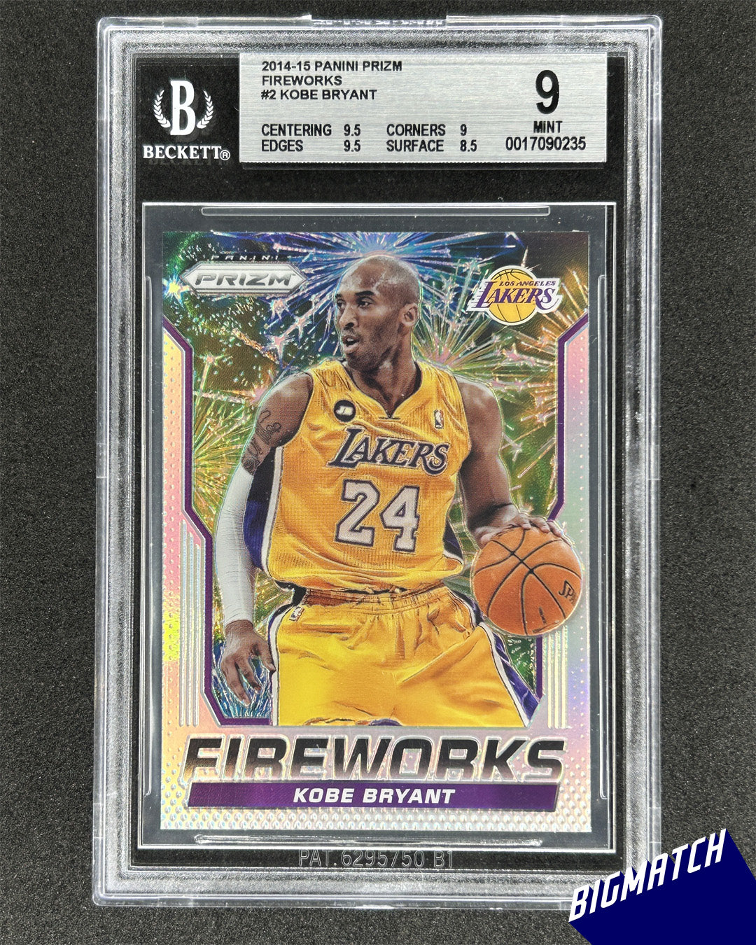 KOBE BRYANT - 2014-15 PANINI PRIZM