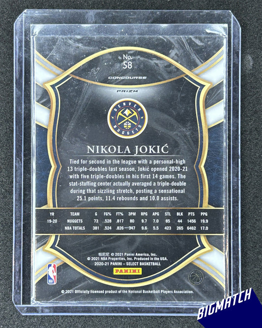 NIKOLA JOKIC - 2021 PANINI SELECT