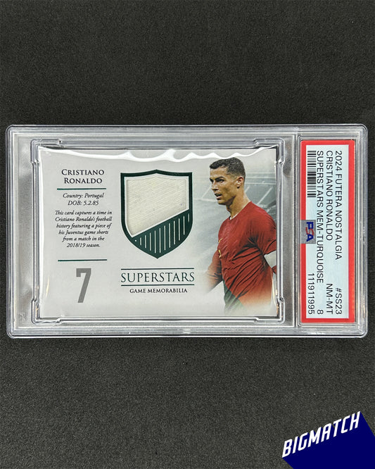 Cristiano Ronaldo - 2024 SUPERSTARS MEM-TURQUOISE