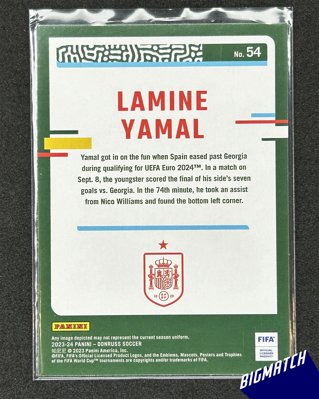 LAMINE YAMAL - 2023 PANINI DONRUSS
