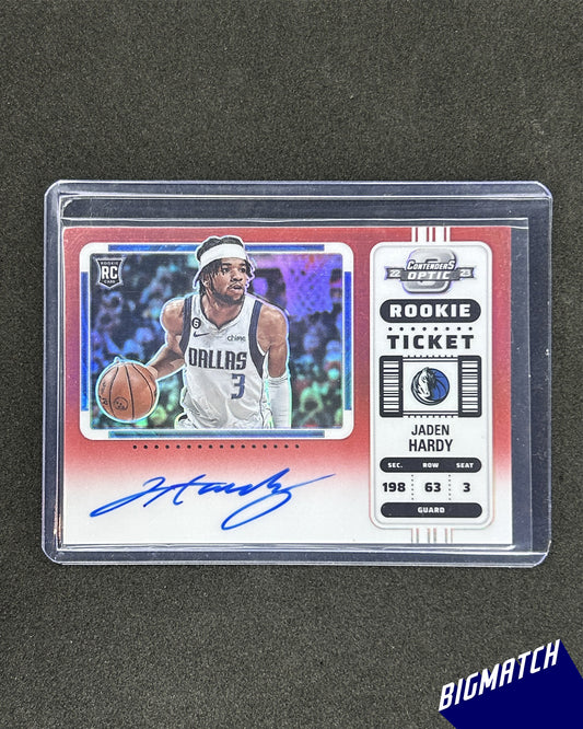 JADEN HARDY 2022 PANINI CONTENDERS OPTIC