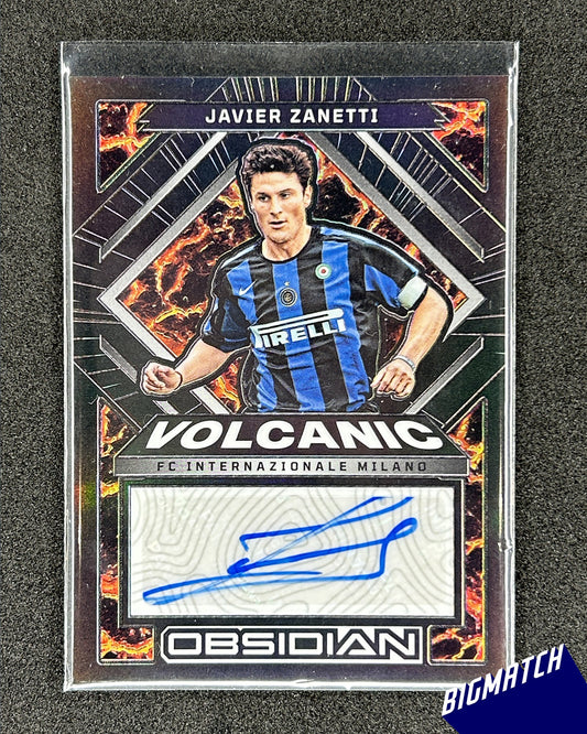 Javier Zanetti - 2022-23 PANINI OBSIDIAN SOCCER SIGNATURE