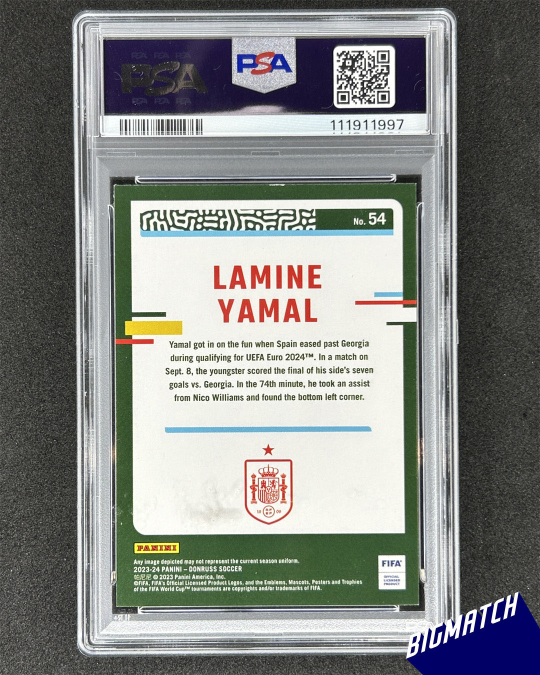 Lamine Yamal - 2023-24 Panini Donruss Silver