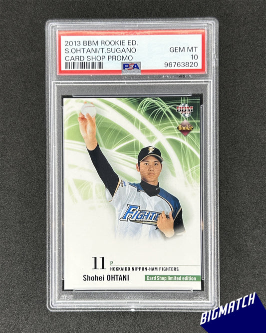 Shohei Ohtani /Tomoyuki Sugano - 2013 Card Shop Promo - PSA 10