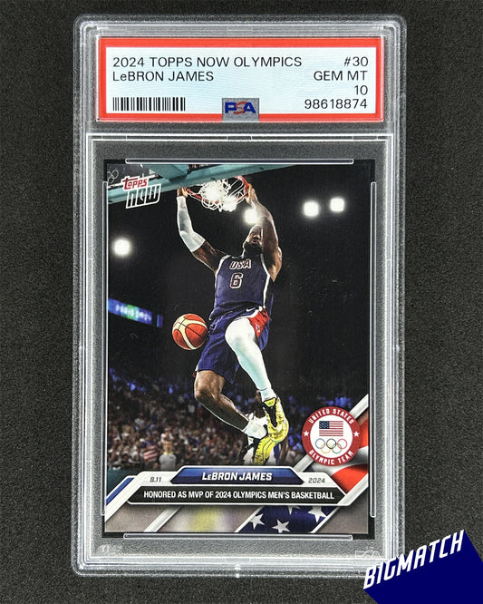 LEBRON JAMES - 2024 TOPPS NOW OLYMPIC GAMES