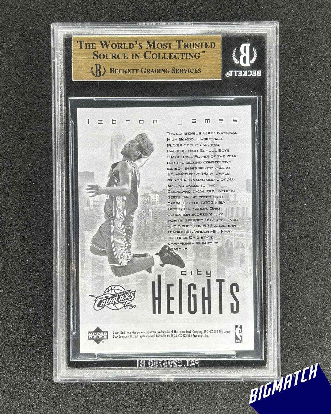 LeBron James - 2003 UPPER DECK