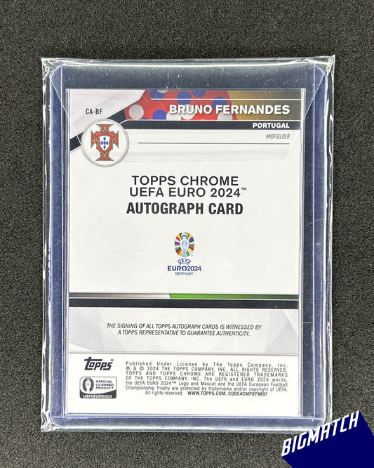 Bruno Fernandes - 2024 TOPPS CERTIFIED AUTOGRAPH ISSUE