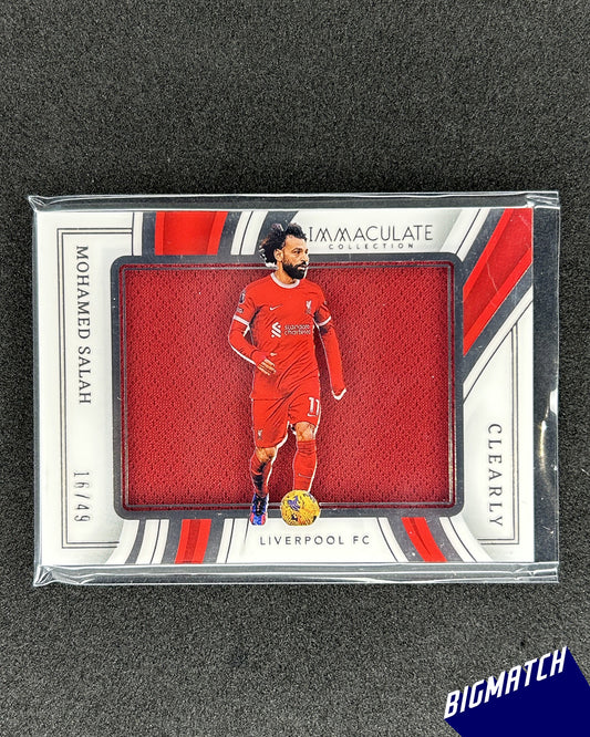 Mohamed Salah - 2023-24 PANINI Immaculate Collection SOCCER - Patch