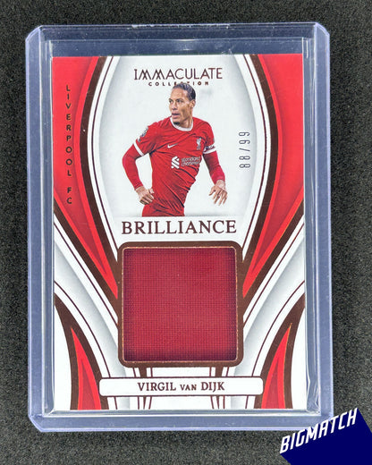 Virgil van Dijk - 2023-24 PANINI IMMACULATE COLLECTION SOCCER - PATCH