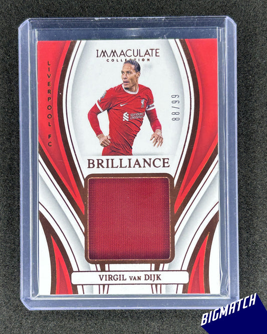 Virgil van Dijk - 2023-24 PANINI IMMACULATE COLLECTION SOCCER - PATCH