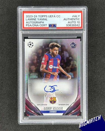 Lamine Yamal - 2023-24 TOPPS UEFA CLUB COMPETITIONS AUTOGRAPHS