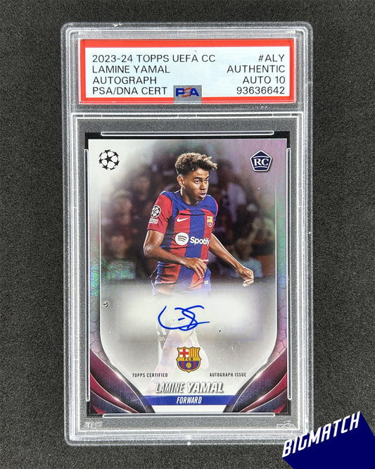 Lamine Yamal - 2023-24 TOPPS UEFA CLUB COMPETITIONS AUTOGRAPHS