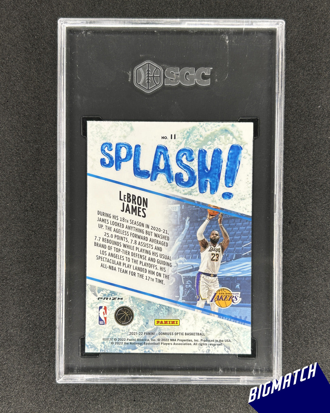 Lebron James - 2021-22 PANINI DONRUSS OPTIC BASKETBALL