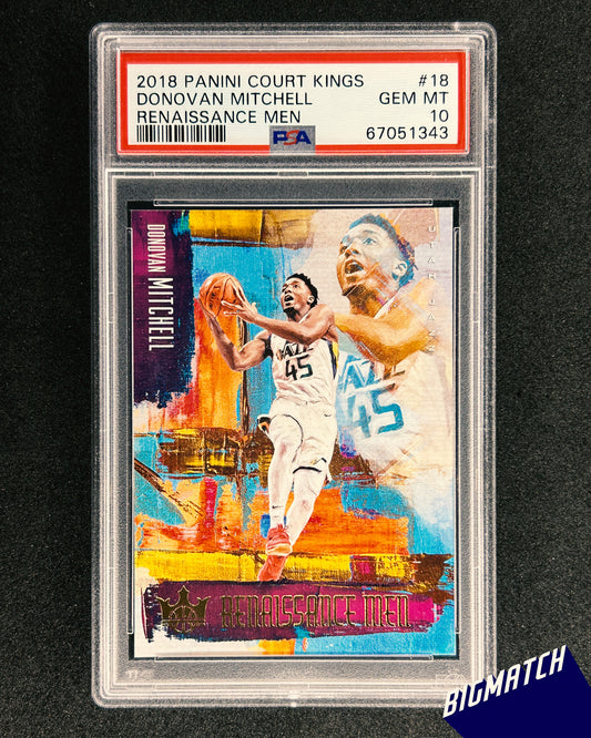 Donovan Mitchell - 2018 PANINI COURT KINGS RENAISSANCE MEN