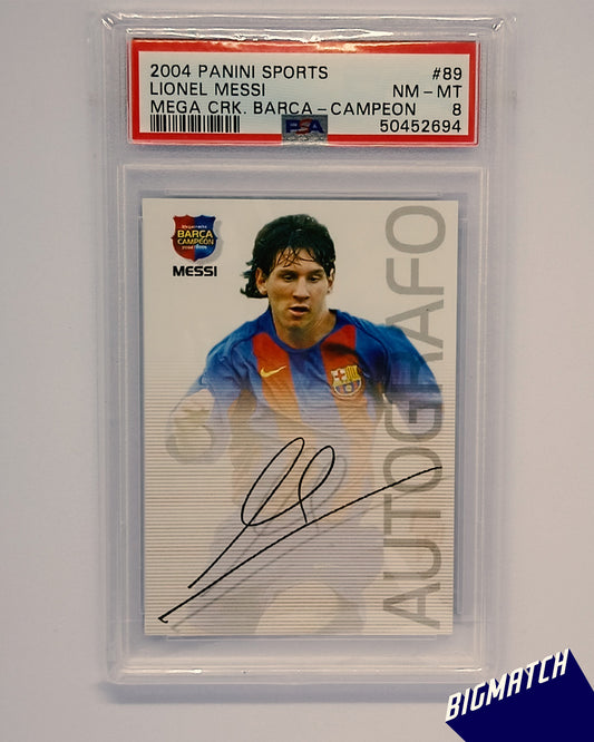 Lionel Messi - 2004 PANINI SPORTS MEGA CRACKS BARCA