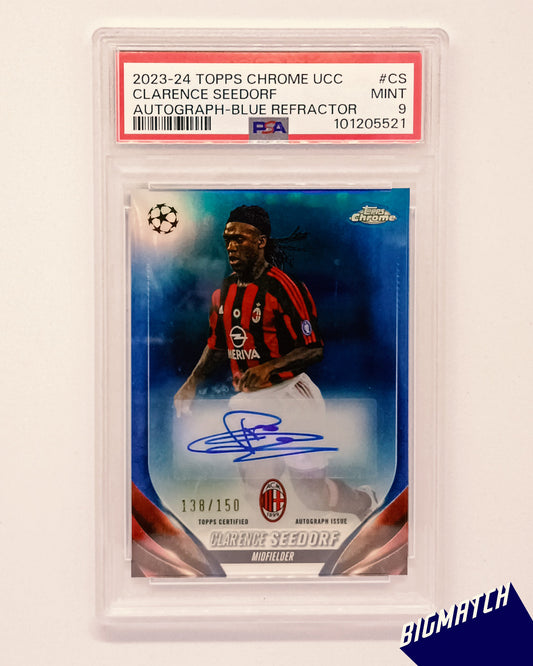 Clarence Seedorf - 2023-24 TOPPS CHROME UEFA CLUB COMPETITIONS CHROME AUTOGRAPHS