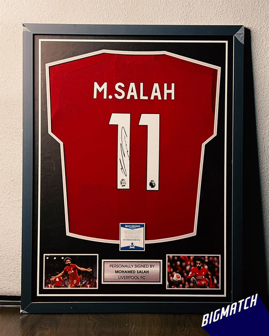 Own a Piece of Football History – Mohamed Salah Signed Liverpool Jersey