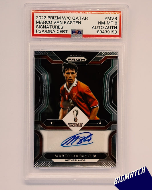 Marco van Basten - 2022 PANINI PRIZM WORLD CUP QATAR SIGNATURES