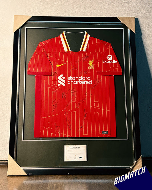 Own a Legendary Piece of Liverpool FC History – Signed Squad Jersey