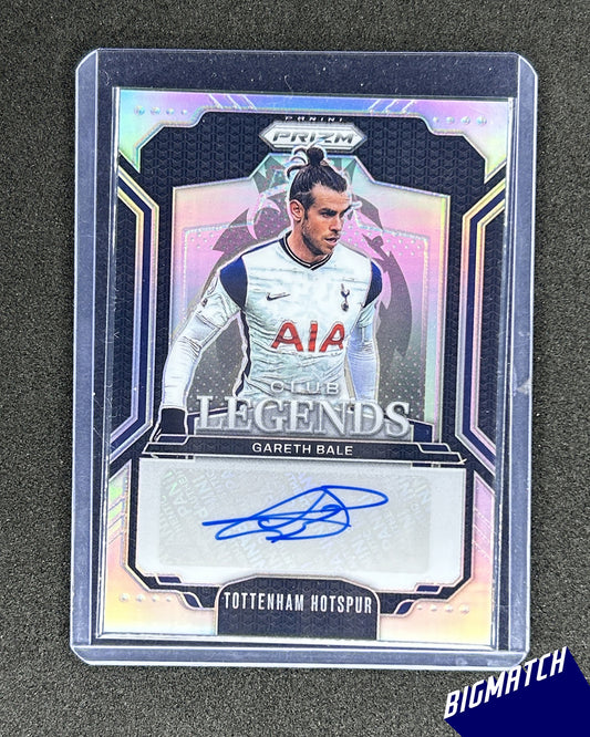 Gareth Bale Panini - 2024-25 PANINI PRIZM PREMIER LEAGUE SOCCER SIGNATURE