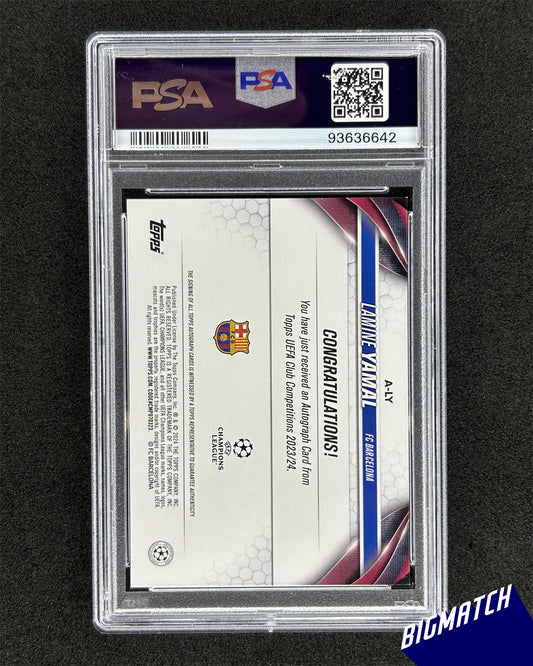 Lamine Yamal - 2023-24 TOPPS UEFA CLUB COMPETITIONS AUTOGRAPHS