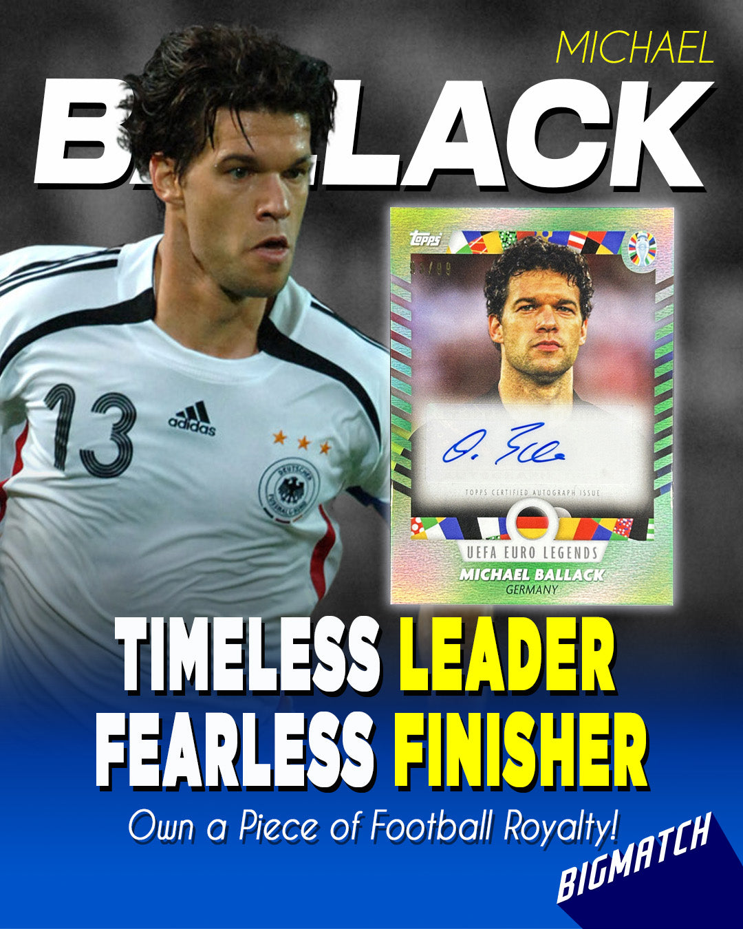 Michael Ballack -2024 TOPPS UEFA EURO LEGENDS