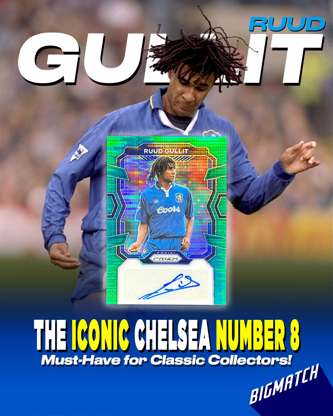 Ruud Gullit - 2023-24 PANINI PRIZM PREMIER LEAGUE SOCCER