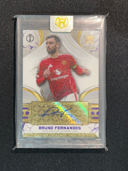 BRUNO FERNANDES - 2025 TOPPS REVERENCE AUTO /50 #RA-BF