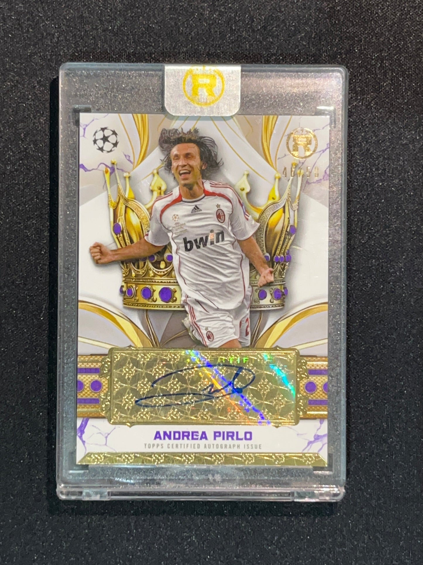 ANDREA PIRLO - 2025 TOPPS CROWN LEGEND AUTO /50 #CLA-AP