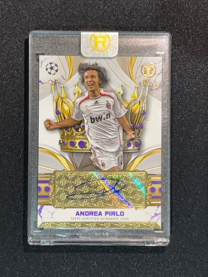 ANDREA PIRLO - 2025 TOPPS CROWN LEGEND AUTO /50 #CLA-AP