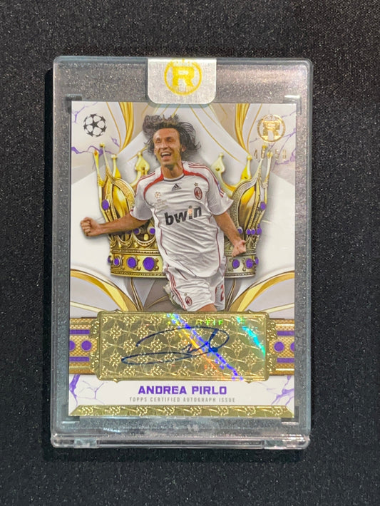ANDREA PIRLO - 2025 TOPPS CROWN LEGEND AUTO /50 #CLA-AP