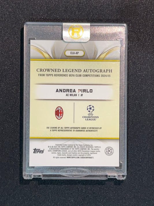 ANDREA PIRLO - 2025 TOPPS CROWN LEGEND AUTO /50 #CLA-AP