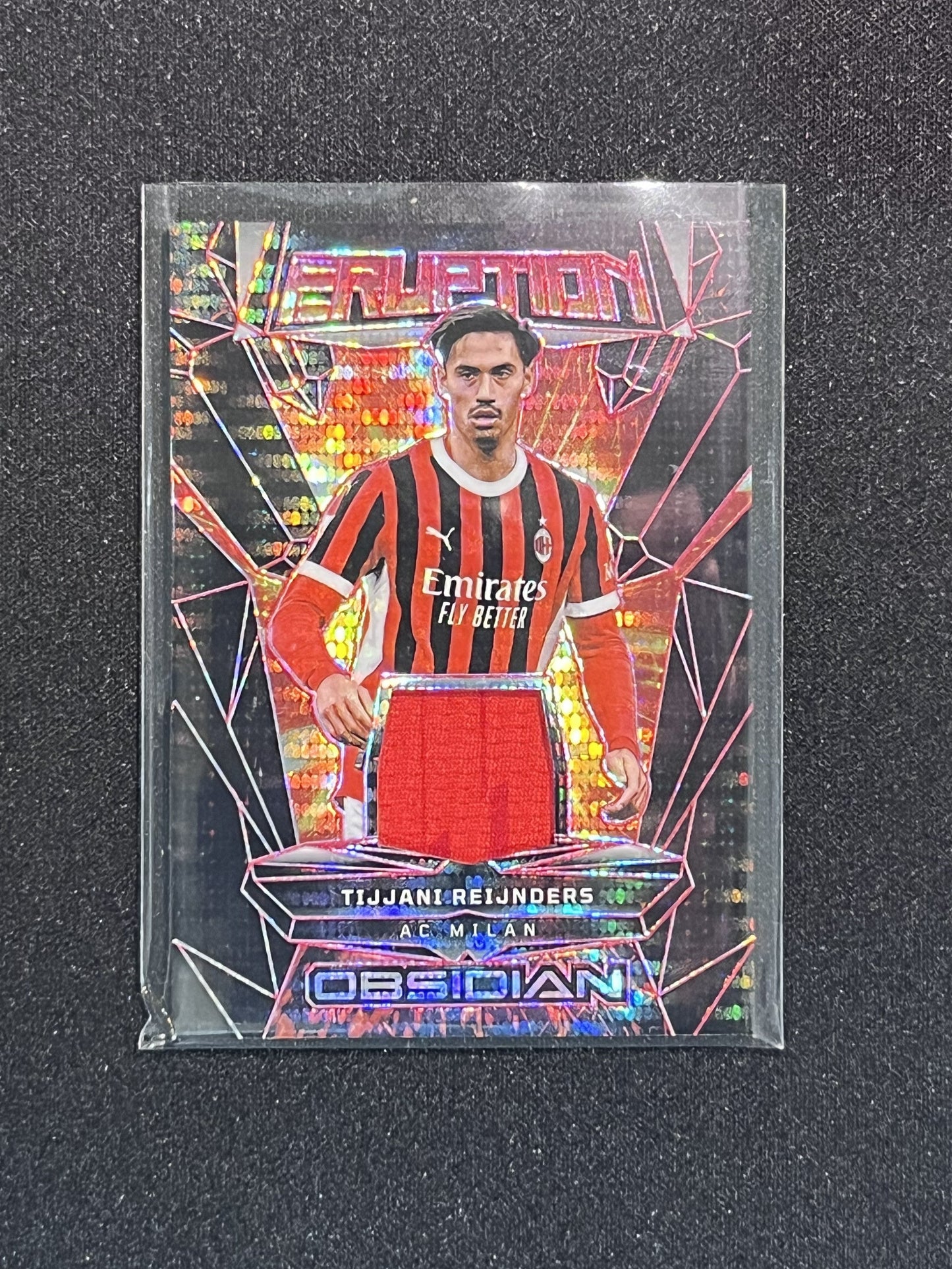 TIJJANI REIJNDERS - 2024/25 PANINI OBSIDIAN ERUPTION PATCH /35 #ER-TR