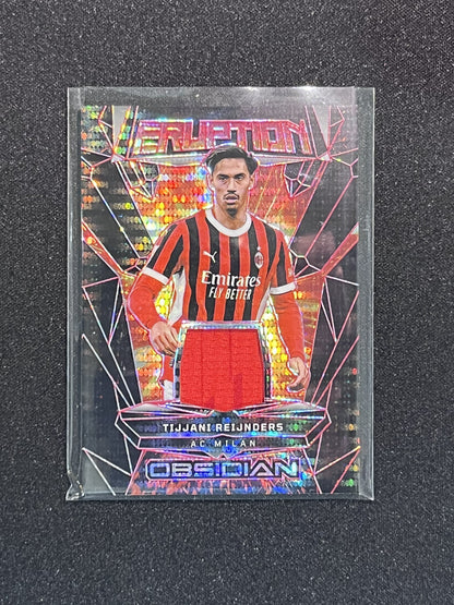 TIJJANI REIJNDERS - 2024/25 PANINI OBSIDIAN ERUPTION PATCH /35 #ER-TR