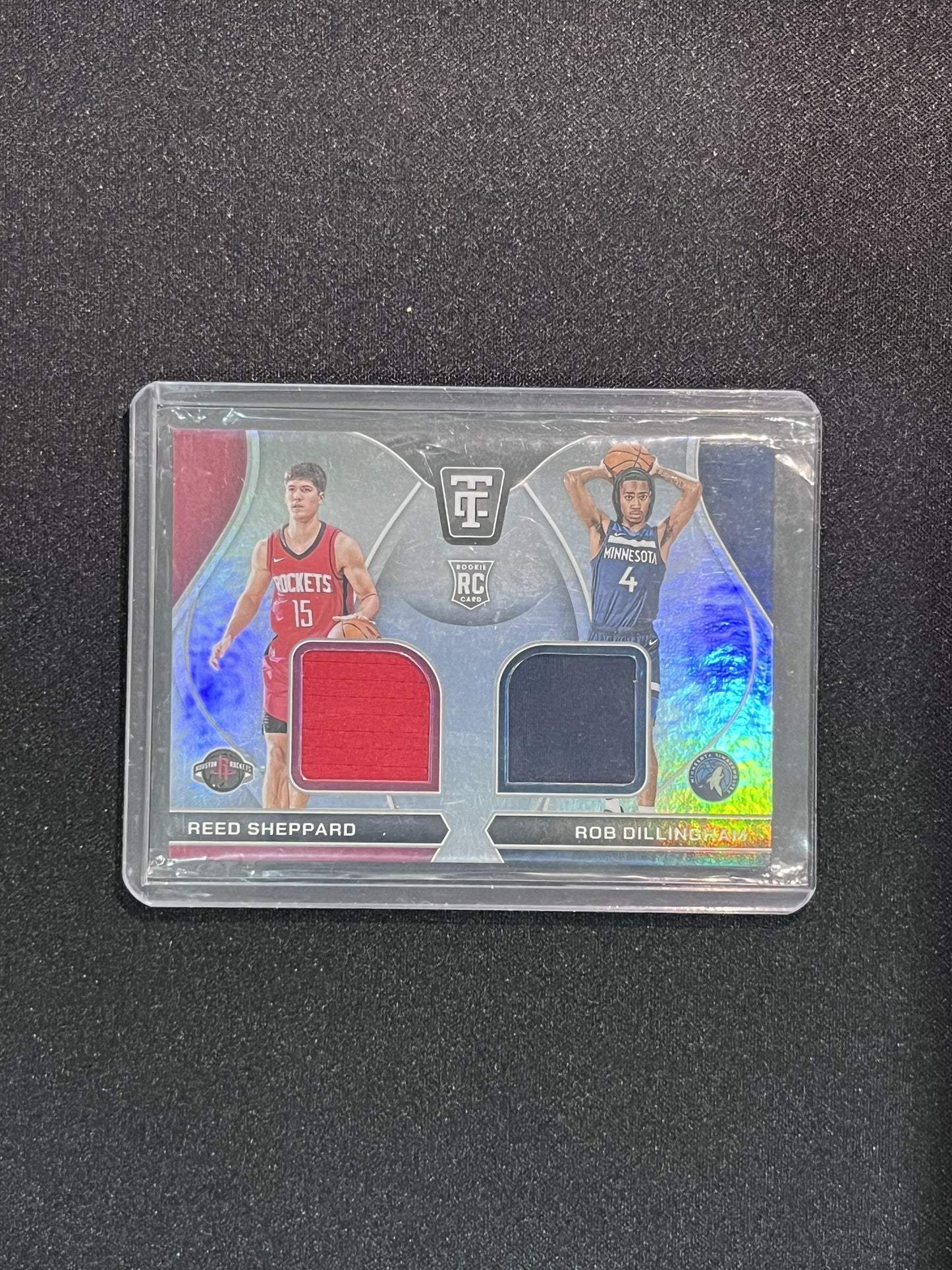 REED SHEPPARD/ROB DILLINGHAM - 2024/25 PANINI PATCH RC #RDS-RSR