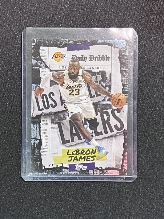 JAMES LEBRON - 2025 TOPPS DAILY DRIBBLE #DD-1