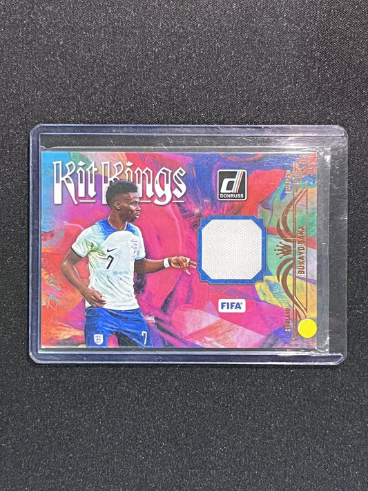 BUKAYO SAKA -2023/24 PANINI DONRUSS SOCCER KIT KINGS PATCH #KK-BSK