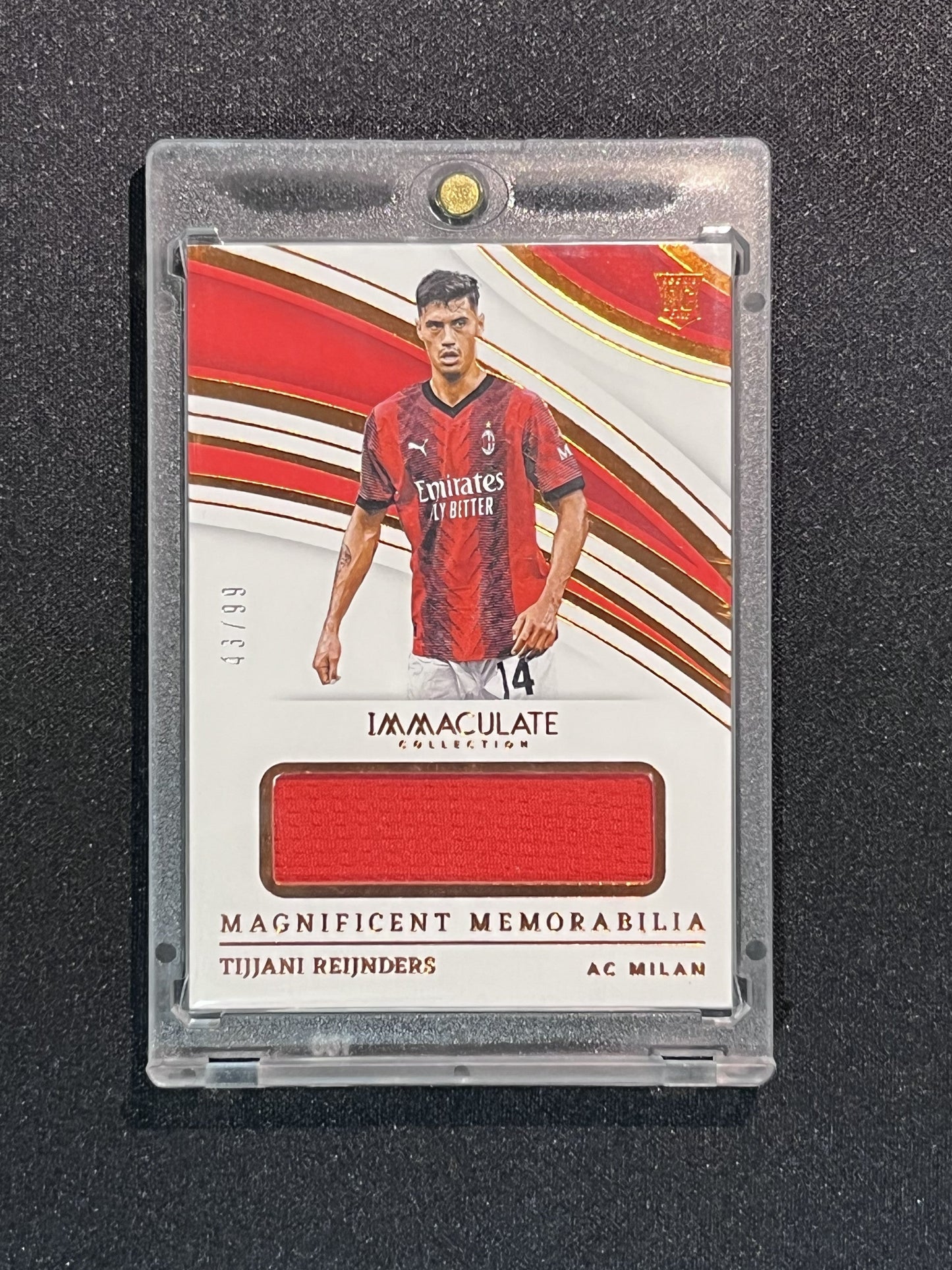 TIJJANI REIJNDERS - 2023-24 PANINI IMMACULATE COLLECTION #MG-TR /99 PATCH