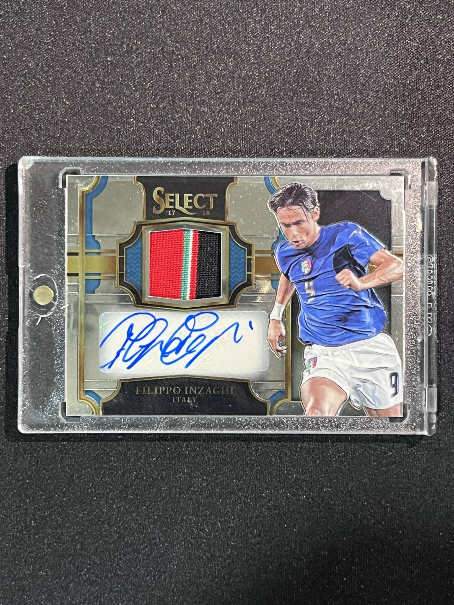 FILIPPO INZAGHI - 2017-18 PANINI SELECT #JA-FI /199 AUTO PATCH