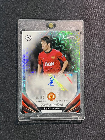 SHINJI KAGAWA - 2024 TOPPS CHROME MOJO #CA-SK /199 AUTO