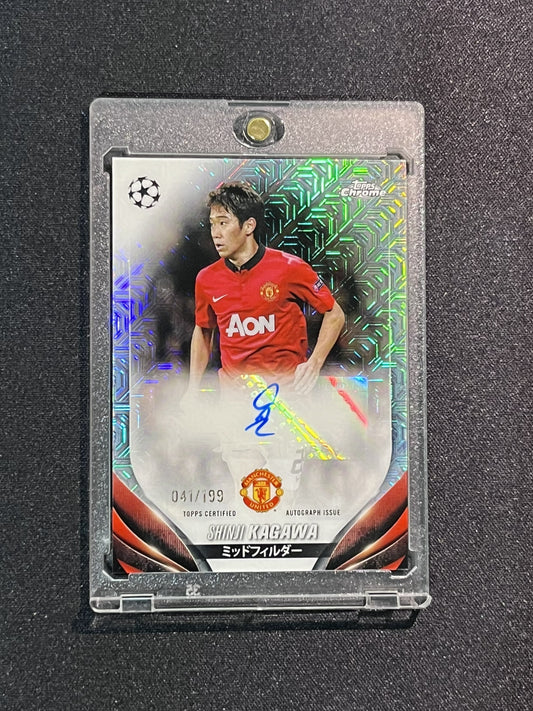 SHINJI KAGAWA - 2024 TOPPS CHROME MOJO #CA-SK /199 AUTO