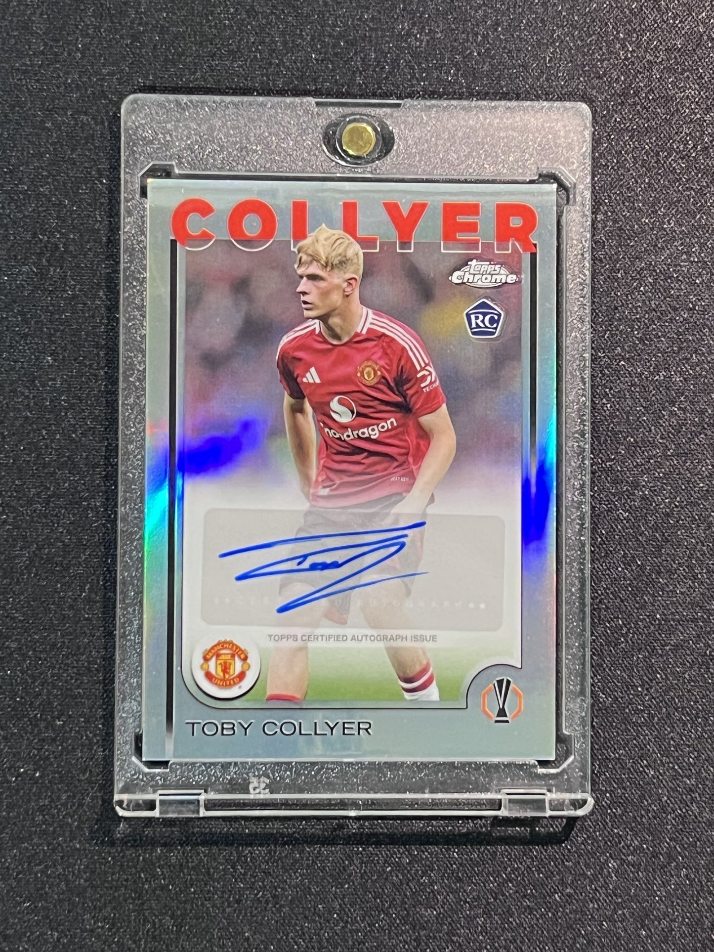 TOBY COLLYER - 2025 TOPPS CHROME #CA-TC AUTO