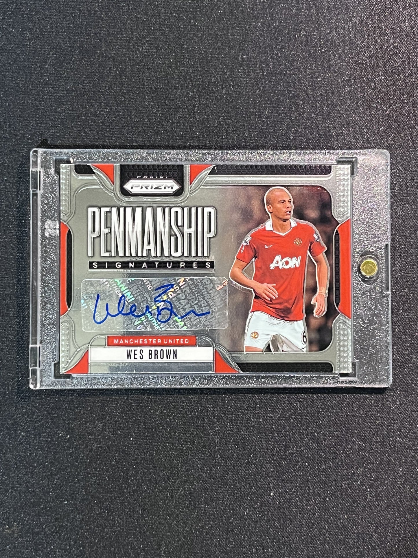 WES BROWN - 2024-25 PANINI PRIZM PENMANSHIP #P-WB AUTO