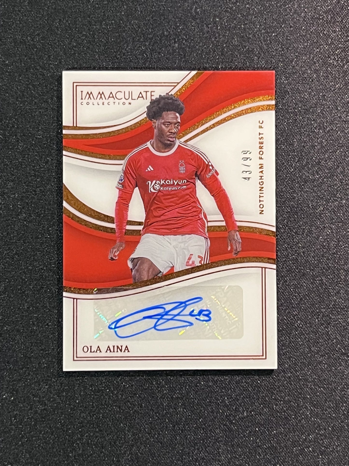 OLA AINA - 2023-24 PANINI IMMACULATE COLLECTION #IA-OA /99 AUTO
