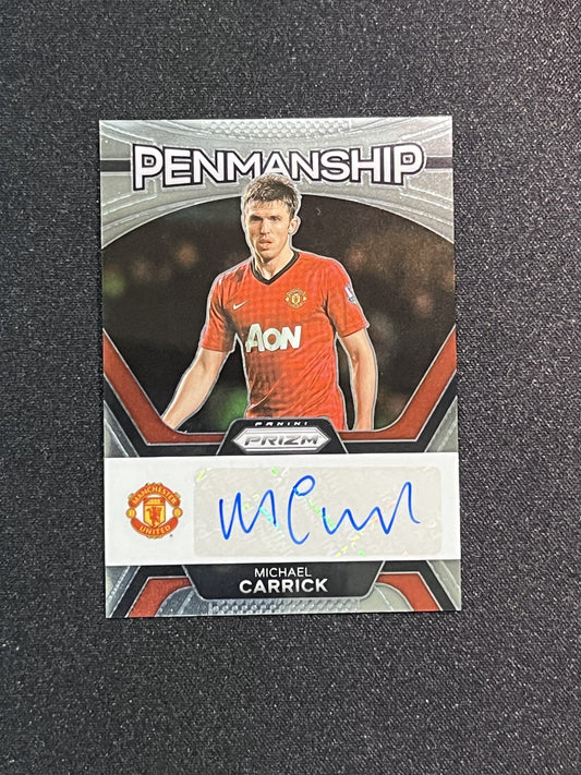 MICHAEL CARRICK - 2023-24 PANINI PRIZM EPL #P-MC AUTO