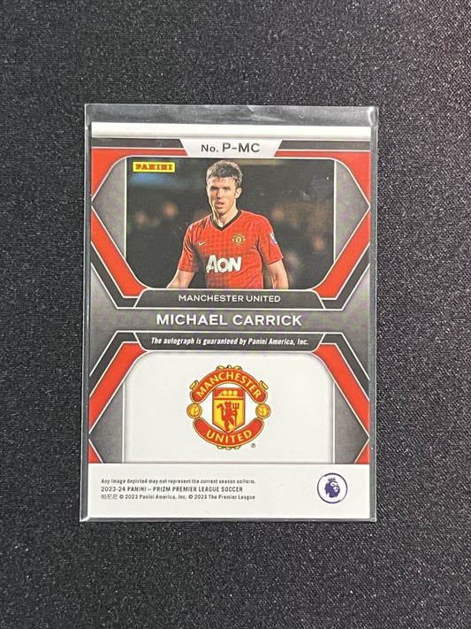 MICHAEL CARRICK - 2023-24 PANINI PRIZM EPL #P-MC AUTO