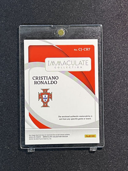 CRISTIANO RONALDO - 24/25 PANINI IMMACULATE #CJ-CR7 /65 PATCH
