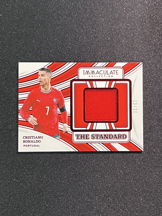 CRISTIANO RONALDO - 2024-25 PANINI IMMACULATE COLLECTION #TS-CR7 /20 PACH